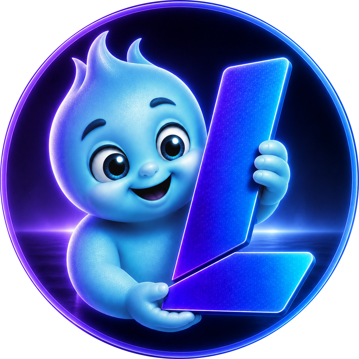 LOOM coin artwork with the LOOM character